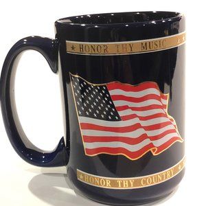 Country Music Hall of Fame Mug 5"H Blue